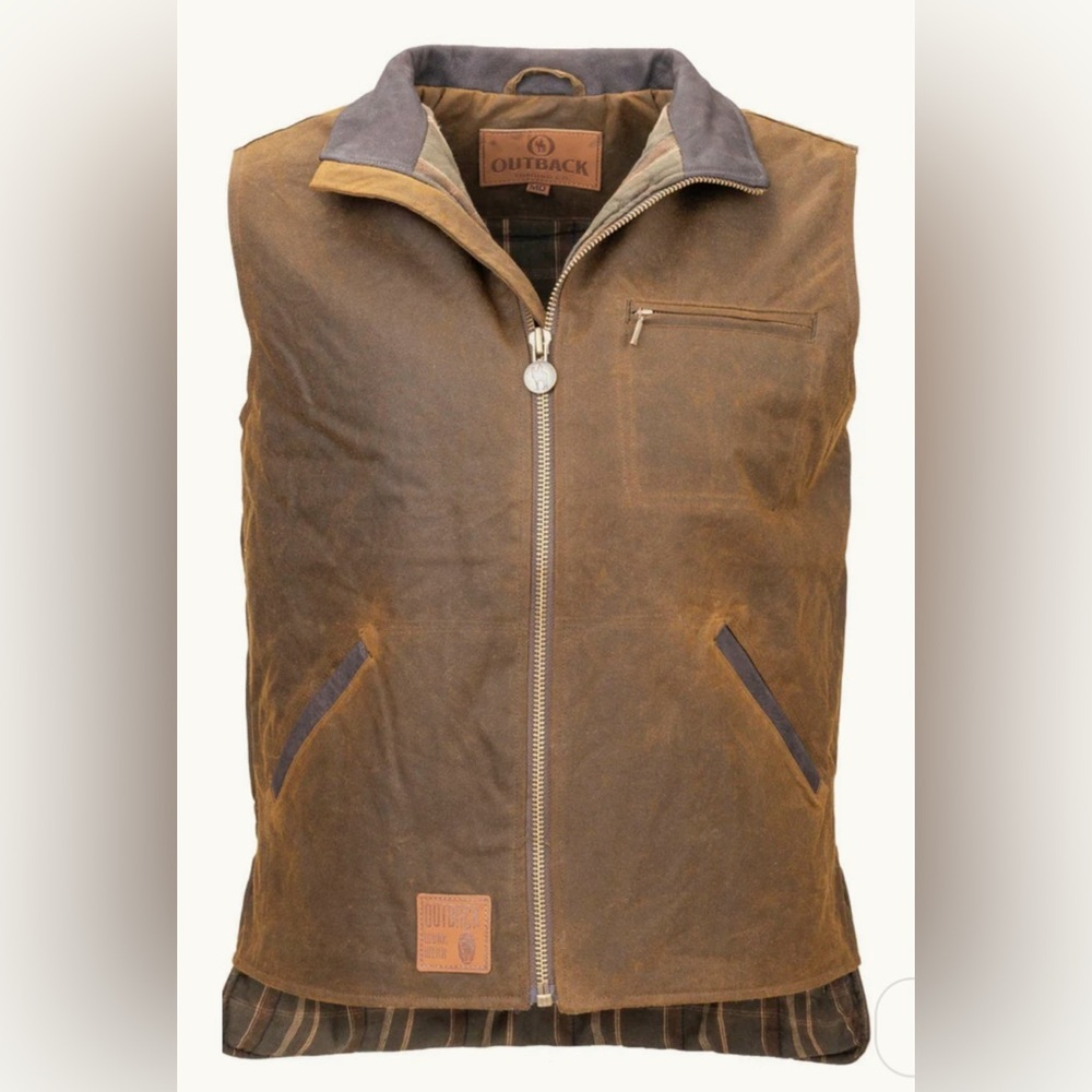 Outback Trading Co. WOMEN SAWBUCK
VEST size XL Color Bronze